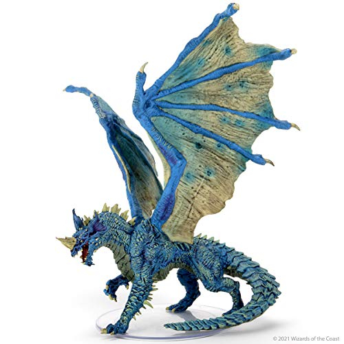 Foto 5 pulgar | Figura Wizkids D&d Icons Of The Realms Adult Blue Dragon - Venta Internacional.