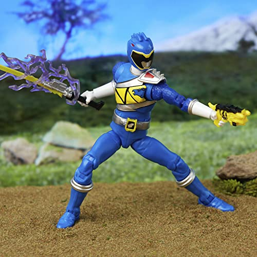 Foto 6 pulgar | Figura De Acción Power Rangers Dino Charge Blue Ranger 15 Cm - Venta Internacional.
