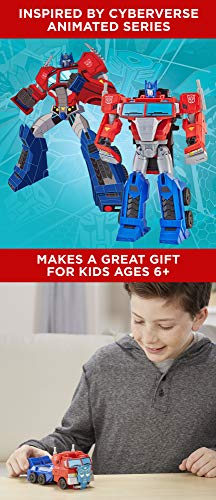 Foto 4 | Figura De Acción Transformers Cyberverse Optimus Prime - Venta Internacional.