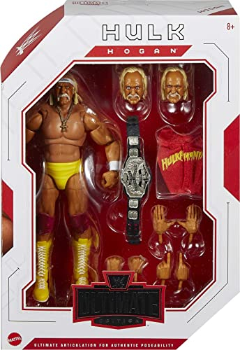 Foto 7 pulgar | Figura De Acción Wwe Ultimate Edition De Hulk Hogan - Venta Internacional.