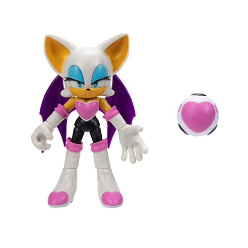 Foto 4 pulgar | Sonic The Hedgehog Figura De Acción De 4'' Rouge The Bat - Venta Internacional.