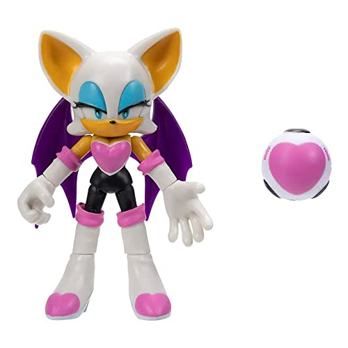 Foto 6 pulgar | Sonic The Hedgehog Figura De Acción De 4'' Rouge The Bat - Venta Internacional.