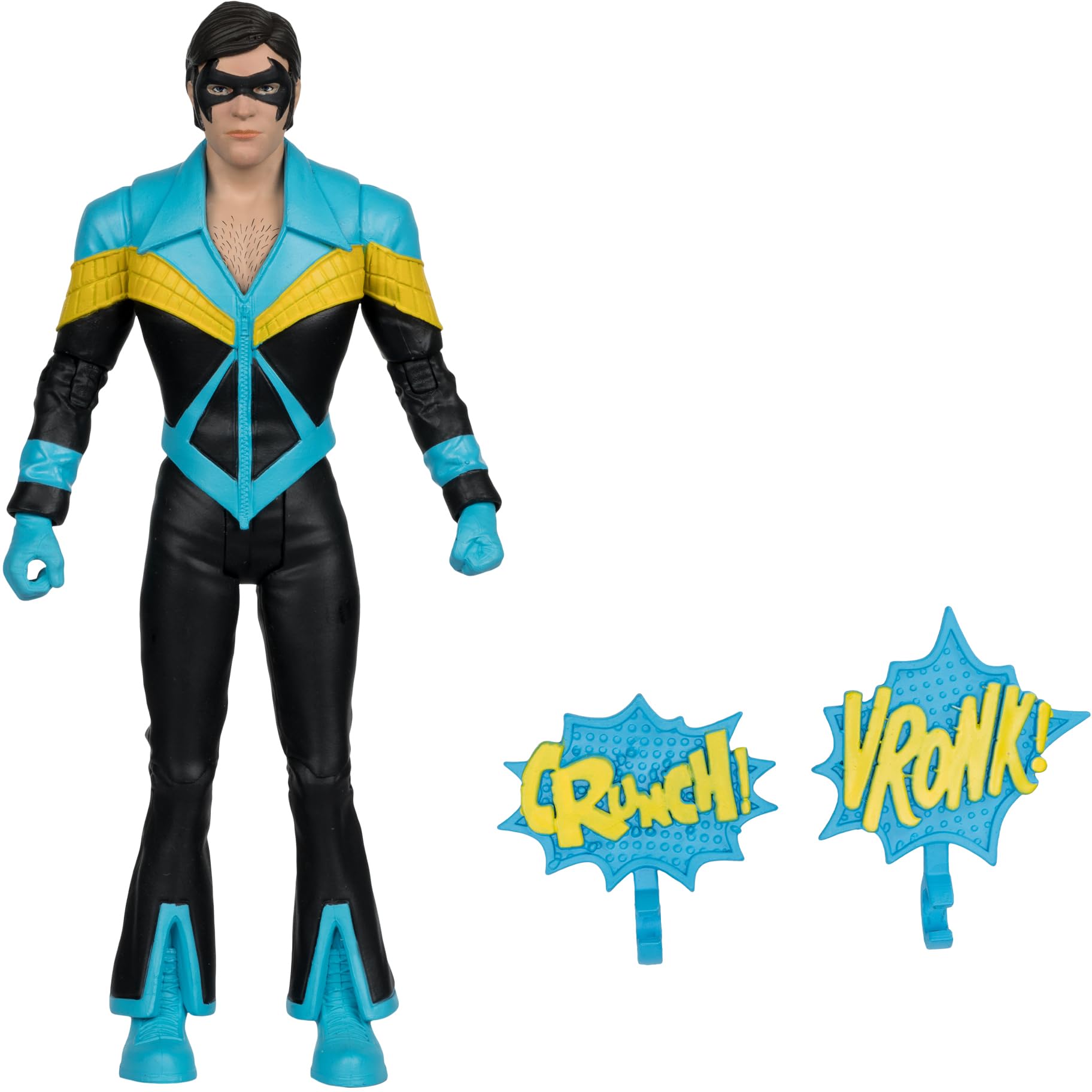 Figura De Acción Mcfarlane Toys Dc Retro Batman '66 Nightwing 6 - Venta Internacional.