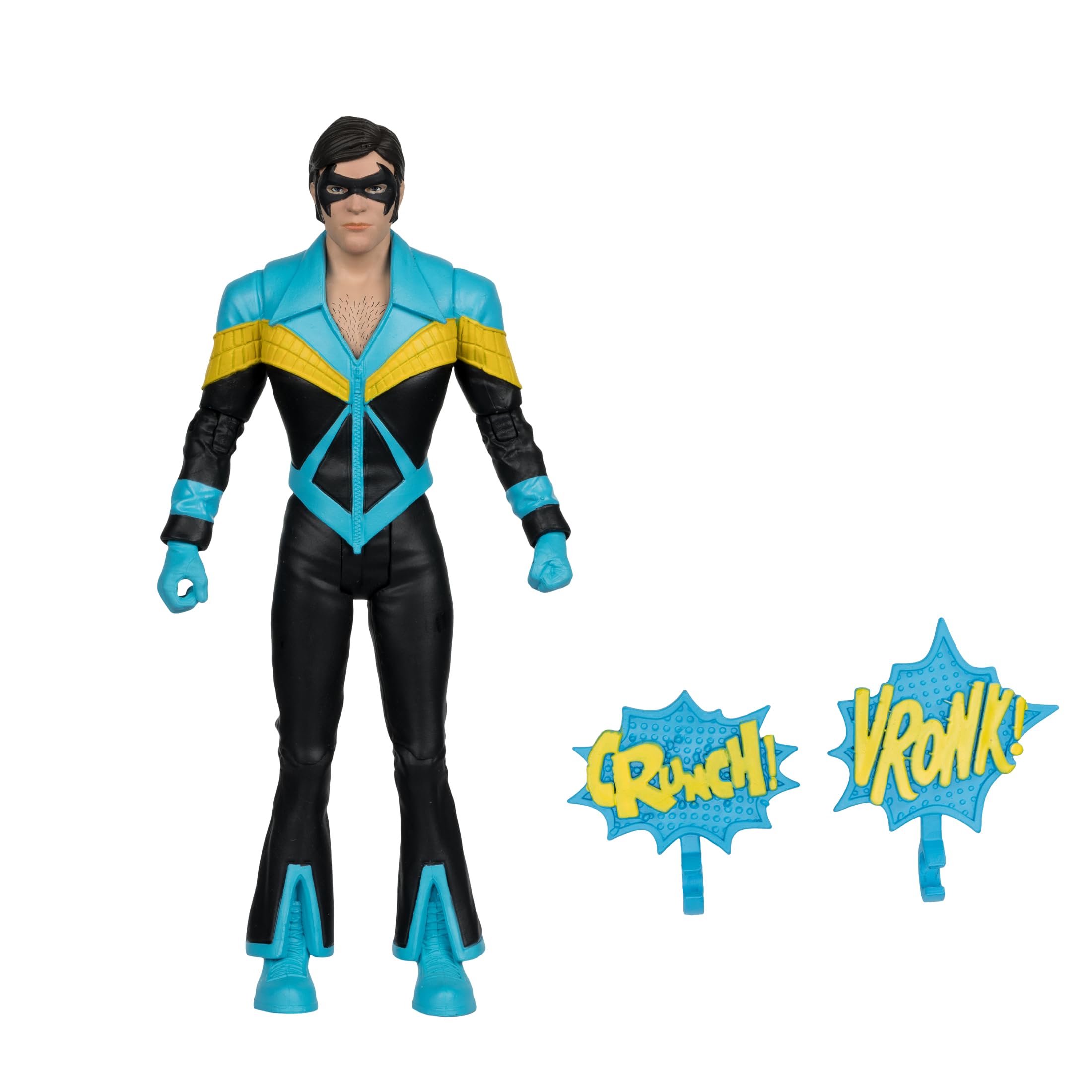 Foto 3 | Figura De Acción Mcfarlane Toys Dc Retro Batman '66 Nightwing 6 - Venta Internacional.