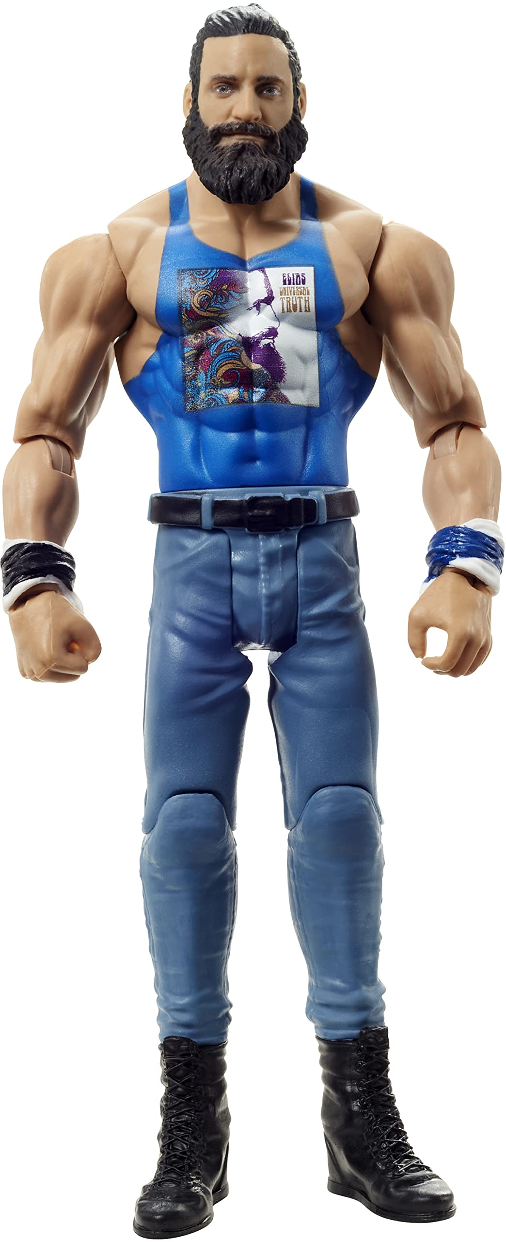 Foto 2 pulgar | Figura De Acción Wwe Elias A Escala De 6 Pulgadas Con Tecnología Truefx - Venta Internacional.