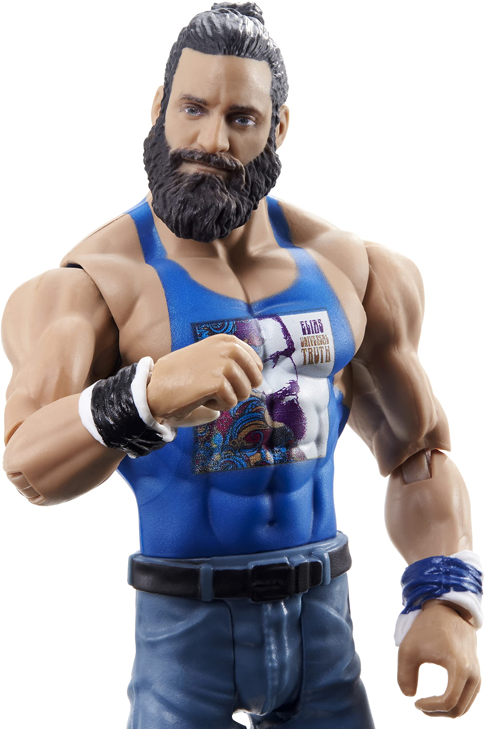 Foto 3 pulgar | Figura De Acción Wwe Elias A Escala De 6 Pulgadas Con Tecnología Truefx - Venta Internacional.