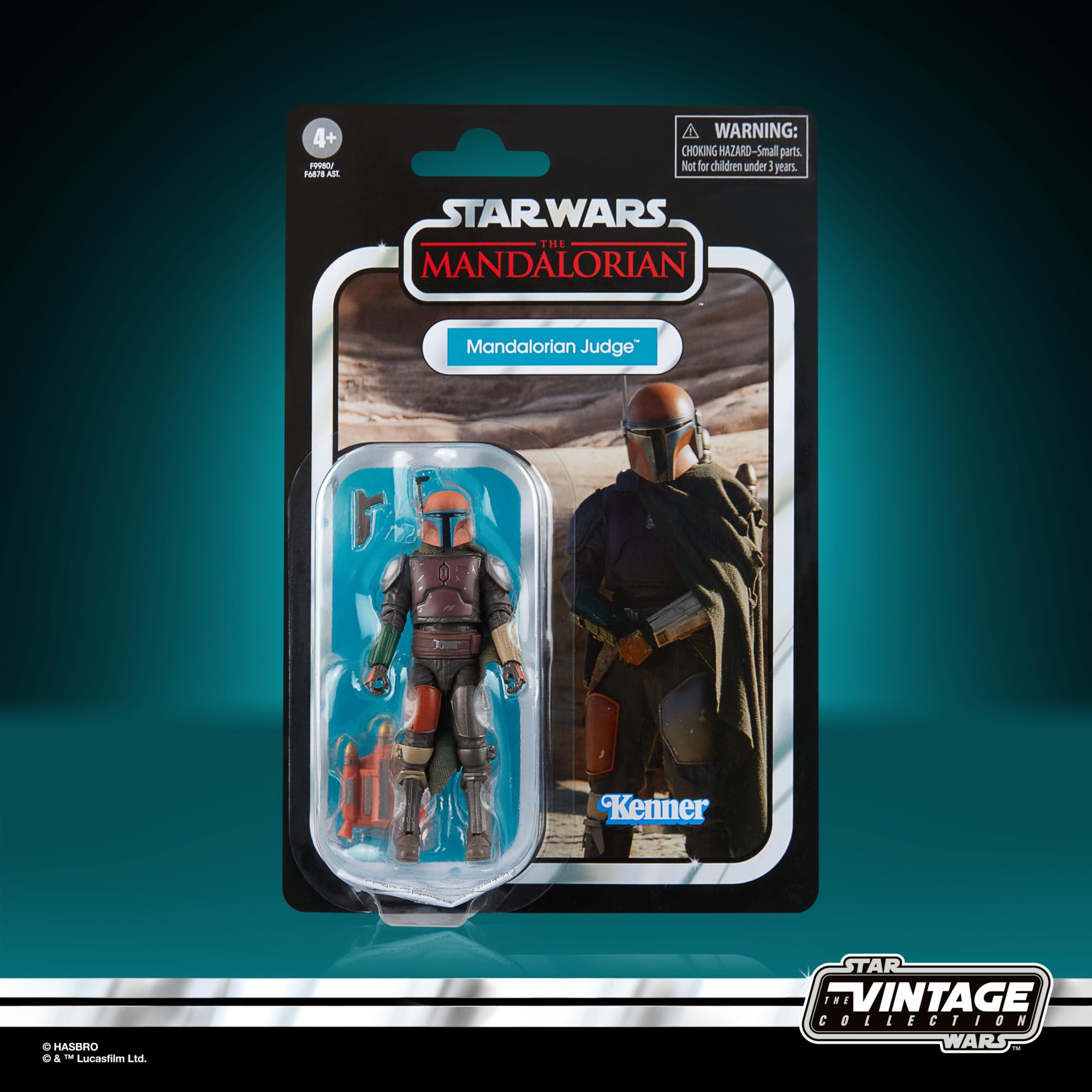 Foto 2 | Figura De Acción Star Wars The Vintage Collection Mandalorian Judge 9,5 Cm - Venta Internacional.