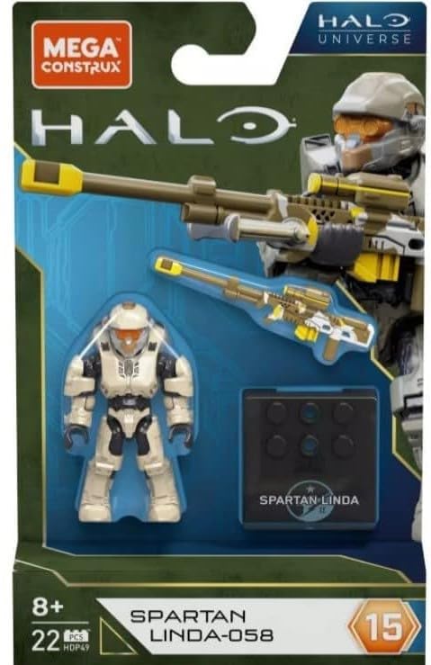 Foto 4 | Figuras De Acción Mega Construx Halo Heroes Series 15 Set 5 - Venta Internacional.