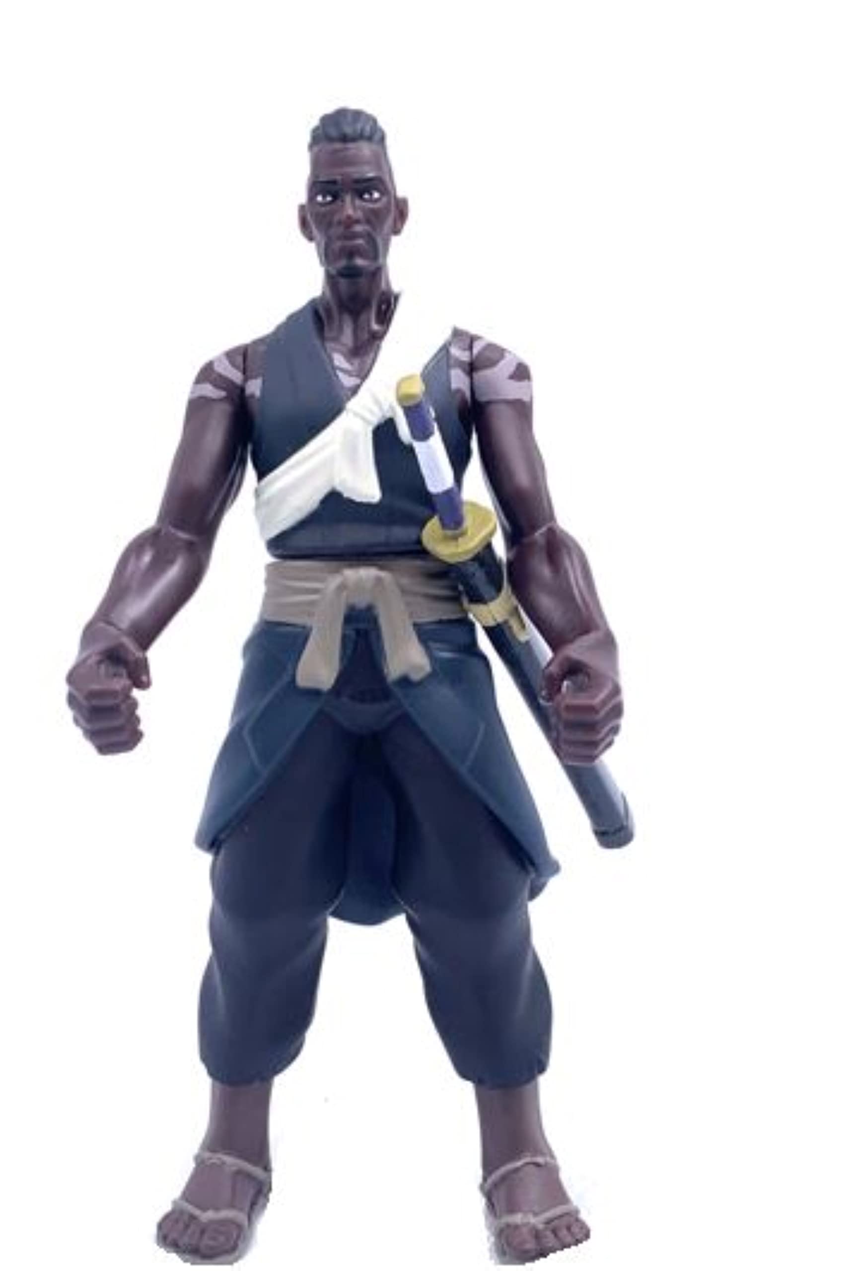 Figura De Acción De Supervinilo Yasuke De Super 7 Netflix An - Venta Internacional.