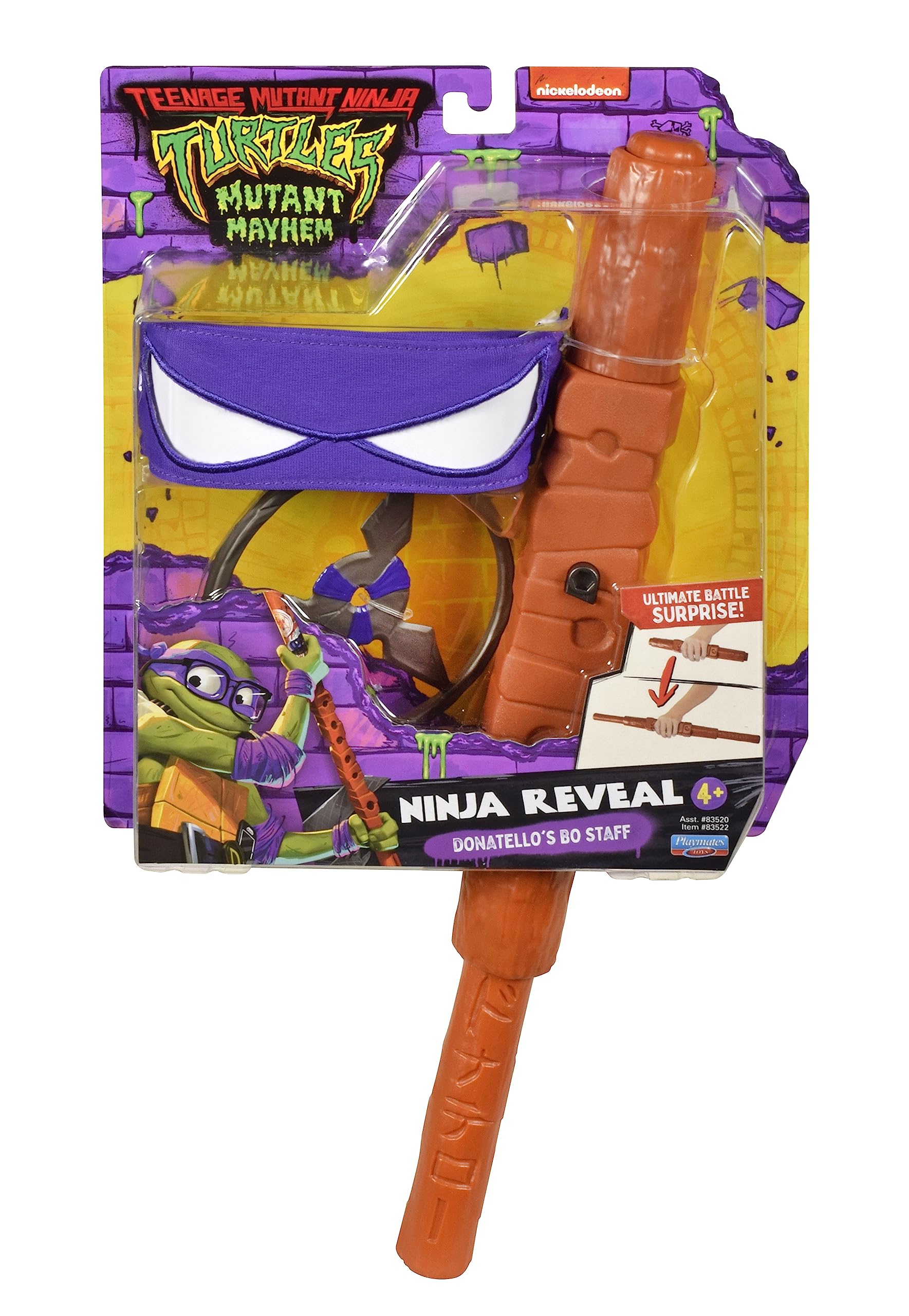 Foto 3 pulgar | Set De Juego De Rol Teenage Mutant Ninja Turtles Donatello - Venta Internacional.