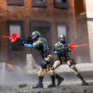 Foto 4 | Figura De Acción G.i. Joe Steel Corps Troopers De 6 Pulgadas Con 28 Cm - Venta Internacional.