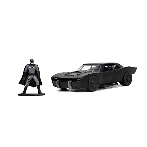 Foto 3 pulgar | Batimóvil The Batman Fundido A Escala 1:32 Con Figura De Jada Toys - Venta Internacional.
