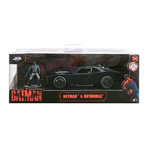 Foto 8 pulgar | Batimóvil The Batman Fundido A Escala 1:32 Con Figura De Jada Toys - Venta Internacional.
