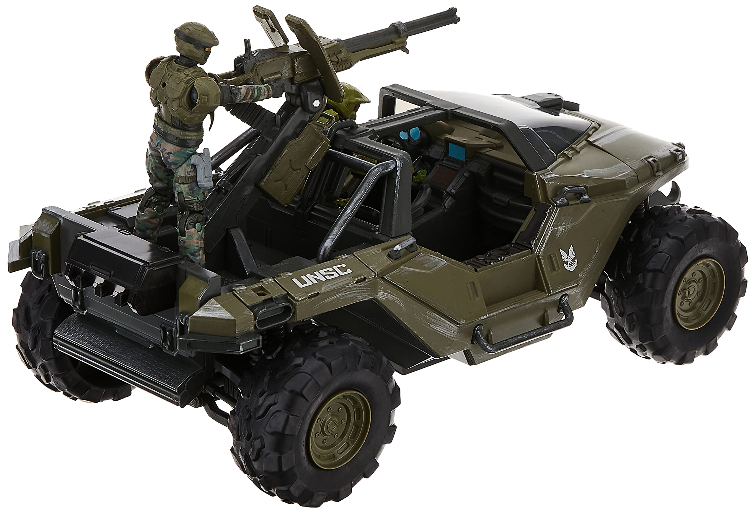 Foto 4 pulgar | Set De Figuras De Acción Halo 4 World Of Halo Master Chief Y Unsc Marine Con Vehículo Warthog - Venta Internacional.