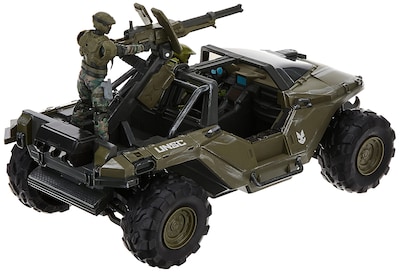 Foto 3 | Set De Figuras De Acción Halo 4 World Of Halo Master Chief Y Unsc Marine Con Vehículo Warthog - Venta Internacional.
