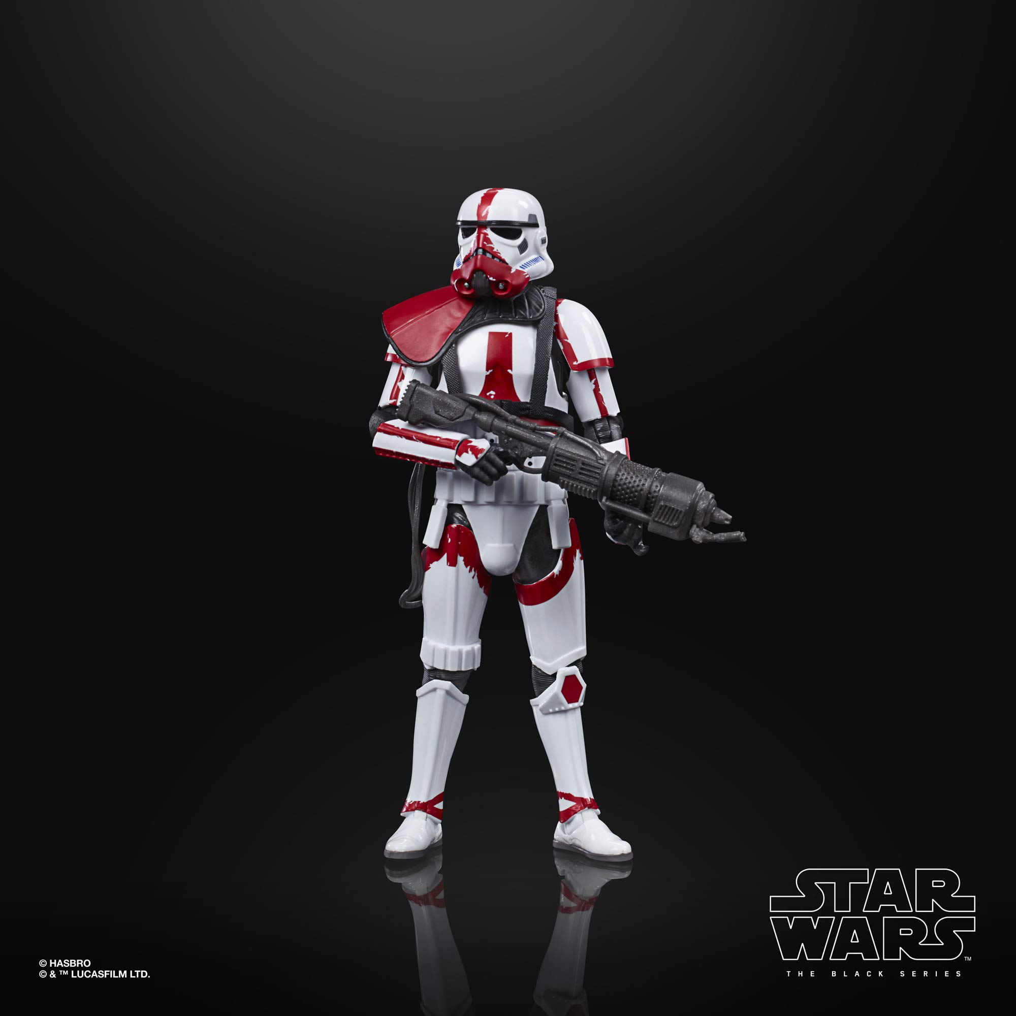 Foto 5 | Figura De Acción Star Wars The Black Series Incinerator Trooper - Venta Internacional.