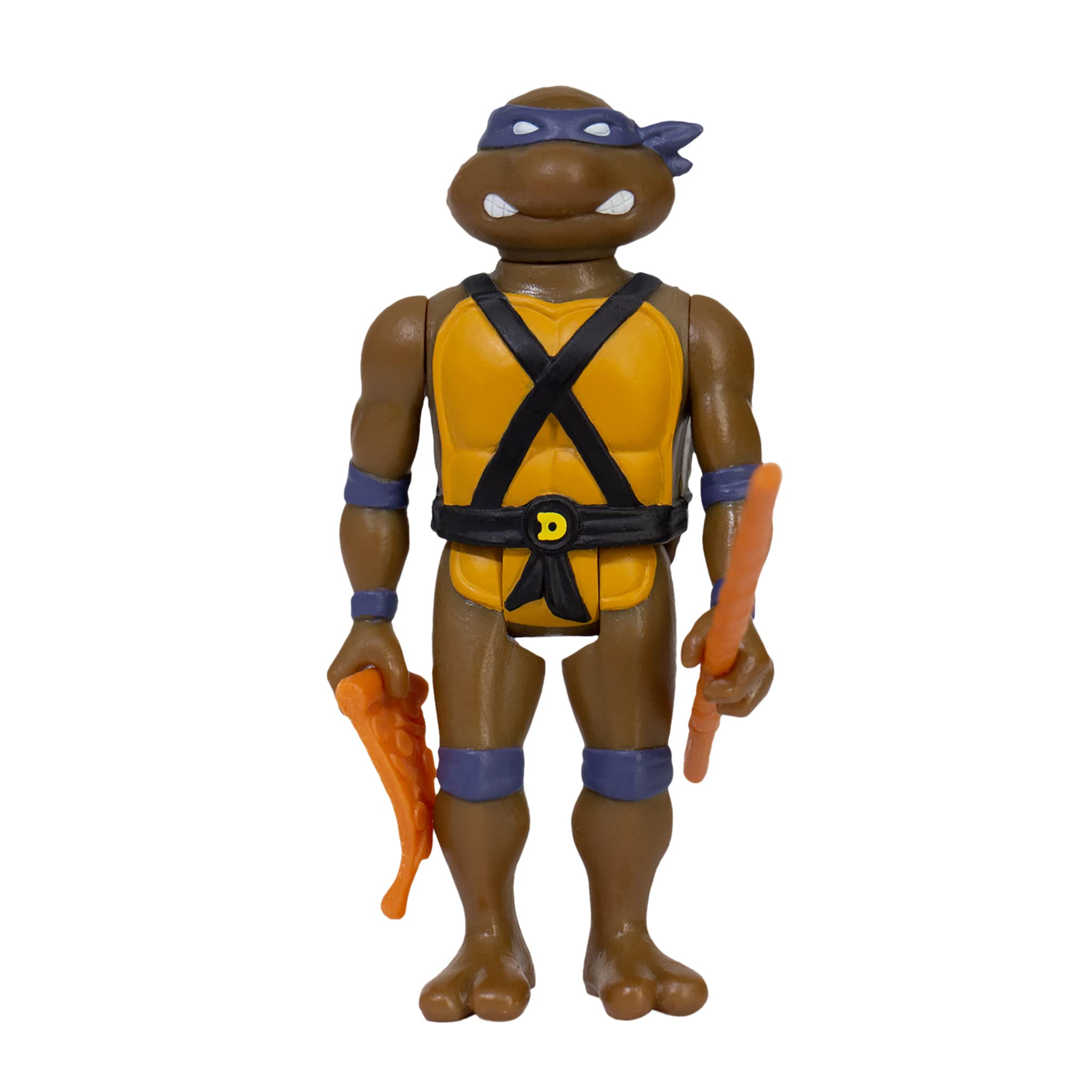 Foto 3 pulgar | Figura De Acción Super 7 Reaction Tmnt Donatello Con Bo Staff - Venta Internacional.