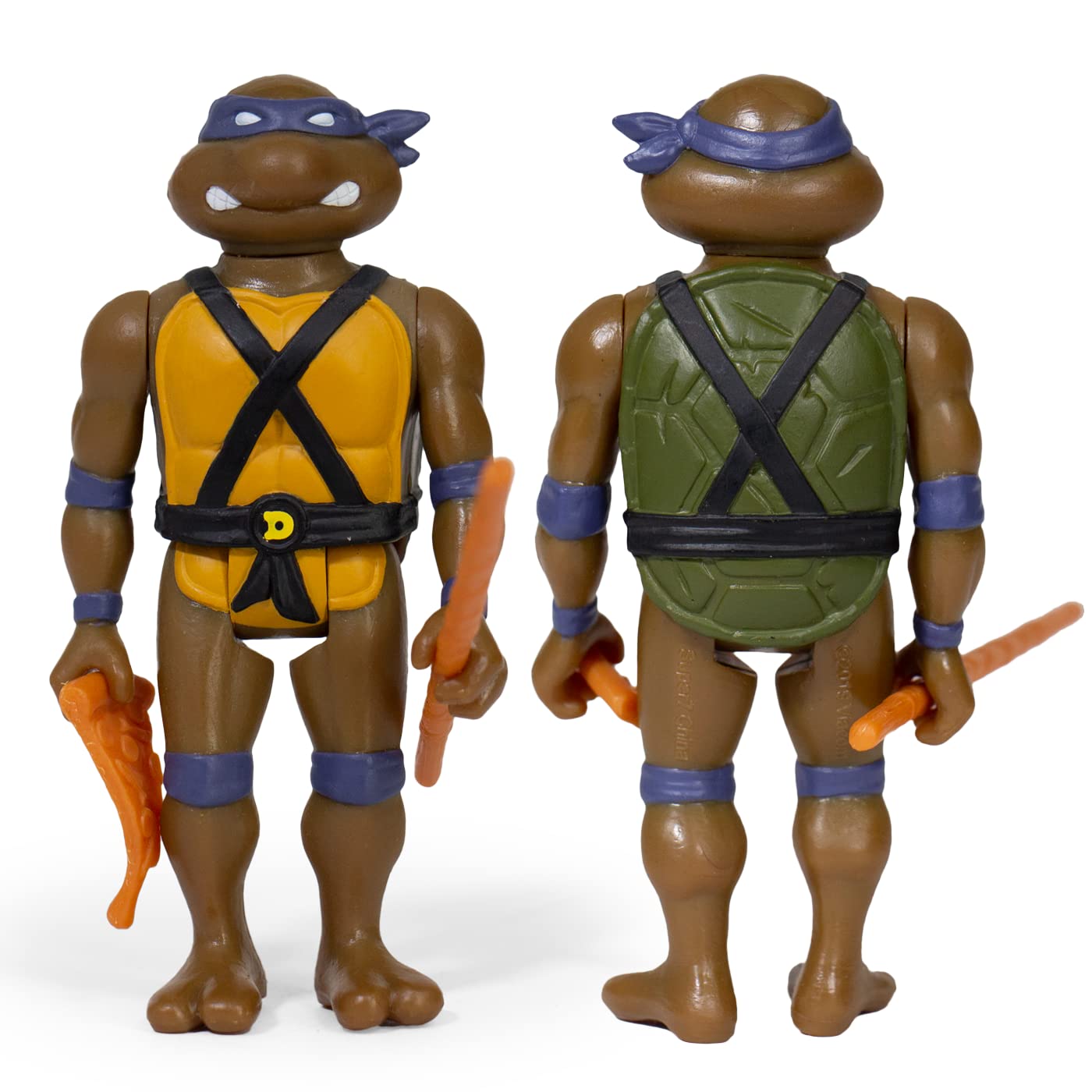 Foto 4 pulgar | Figura De Acción Super 7 Reaction Tmnt Donatello Con Bo Staff - Venta Internacional.