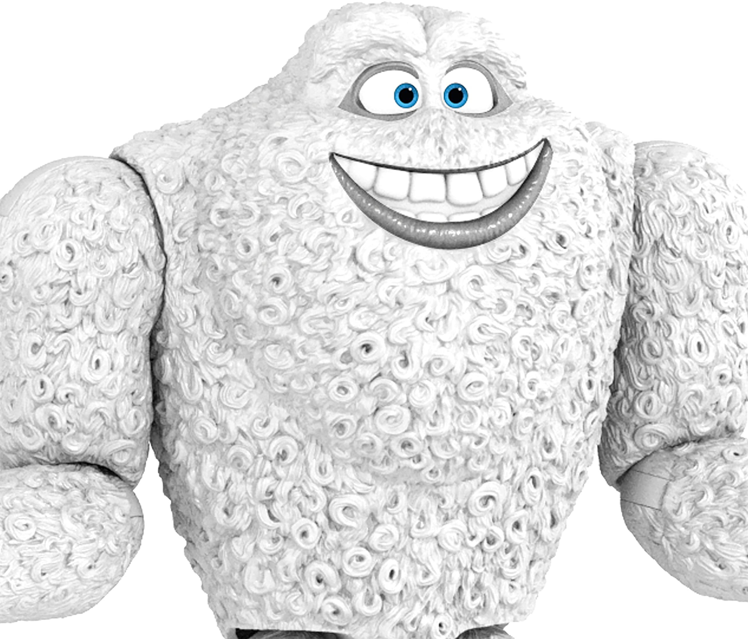 Foto 4 pulgar | Figura De Acción Mattel Disney Pixar Monsters Inc Abominable Muñeco De Nieve - Venta Internacional.