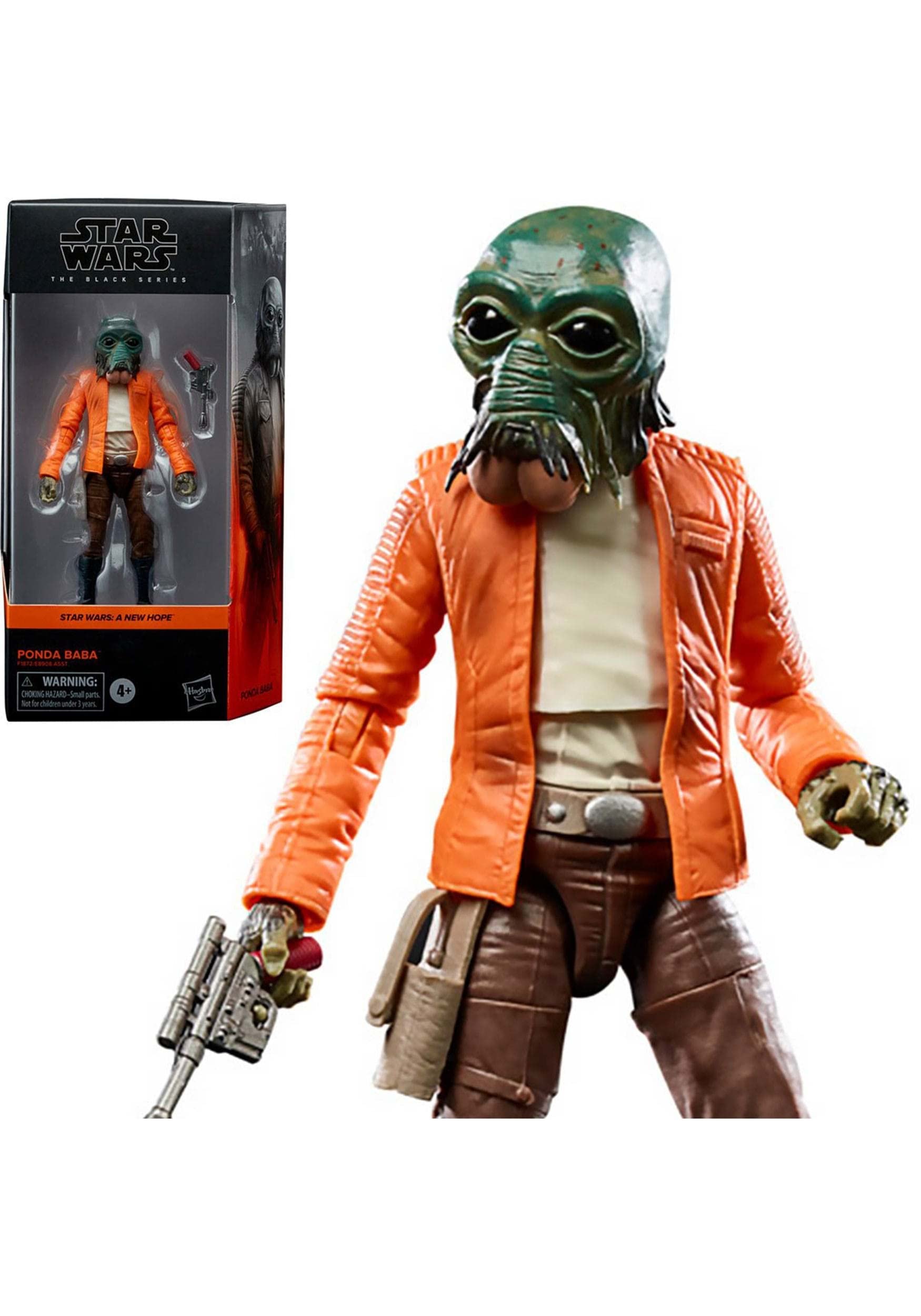 Foto 2 pulgar | Figura De Acción Star Wars The Black Series Ponda Baba 15 Cm - Venta Internacional.