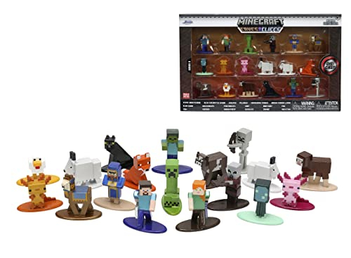 Set De Figuras Jada Toys Minecraft Caves And Cliffs, Paquete De 18 - Venta Internacional.