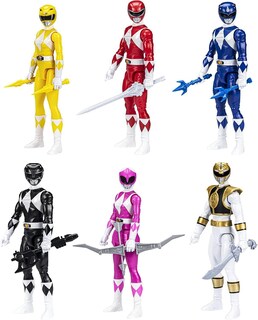 Foto 3 | Figura De Acción Power Rangers Mighty Morphin De 12 Pulgadas, Paquete De 6 - Venta Internacional.
