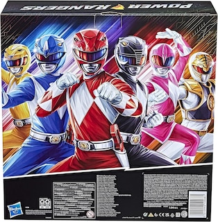 Foto 7 | Figura De Acción Power Rangers Mighty Morphin De 12 Pulgadas, Paquete De 6 - Venta Internacional.