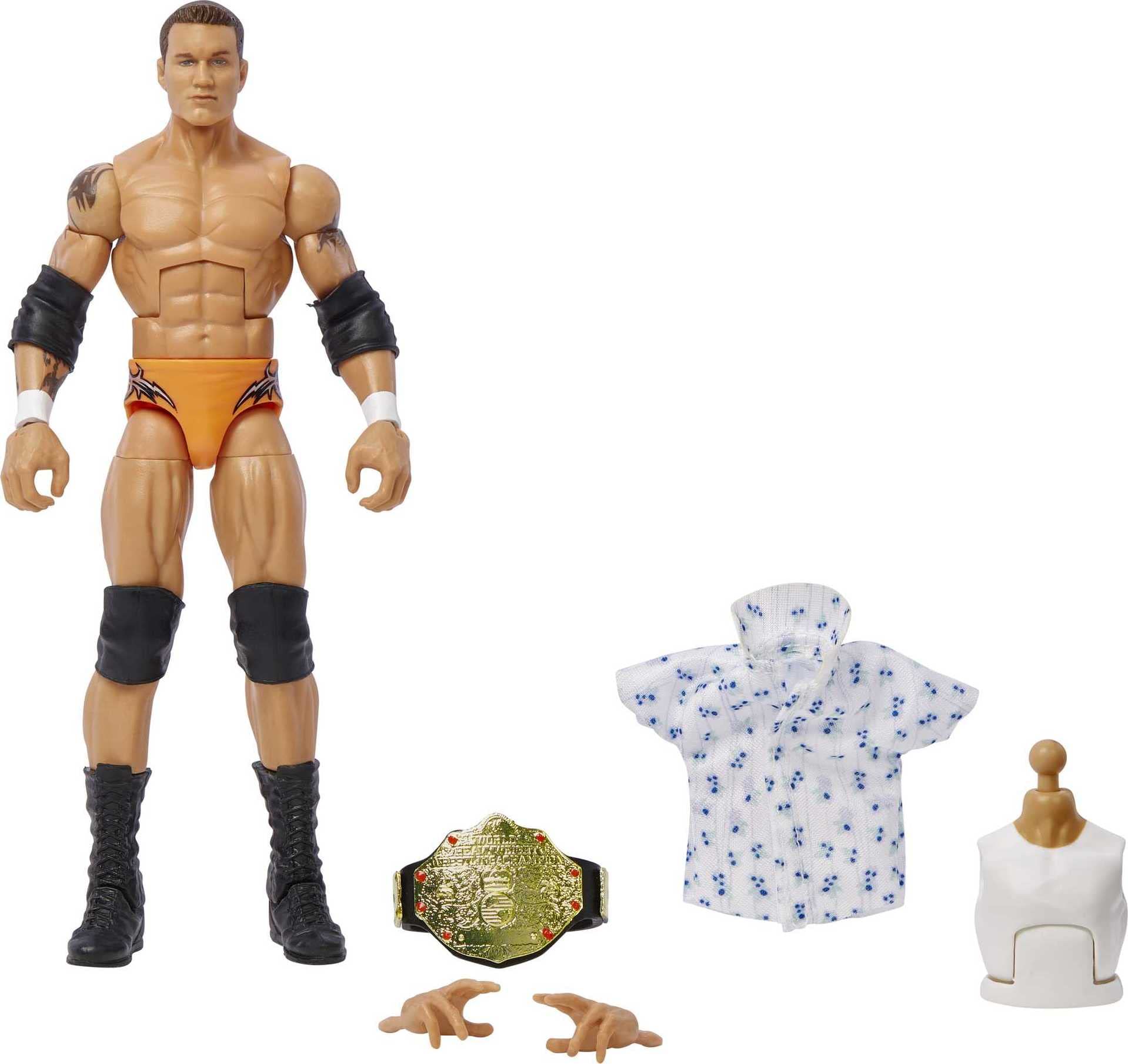 Figura De Acción Mattel Wwe Randy Orton Summerslam Elite 15 Cm - Venta Internacional.