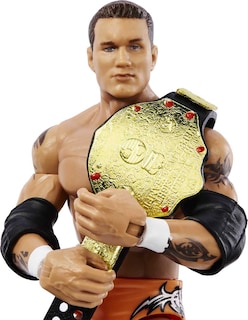 Foto 2 | Figura De Acción Mattel Wwe Randy Orton Summerslam Elite 15 Cm - Venta Internacional.