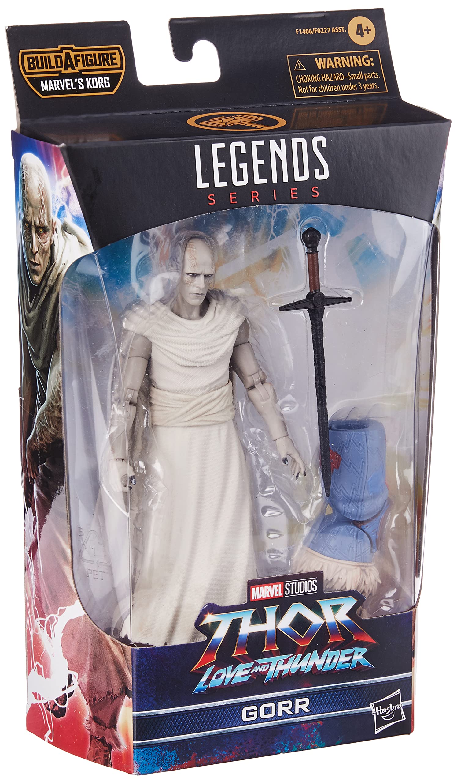 Foto 4 pulgar | Figura De Acción Marvel Legends Series Thor: Love And Thunder Gorr 15 Cm - Venta Internacional.