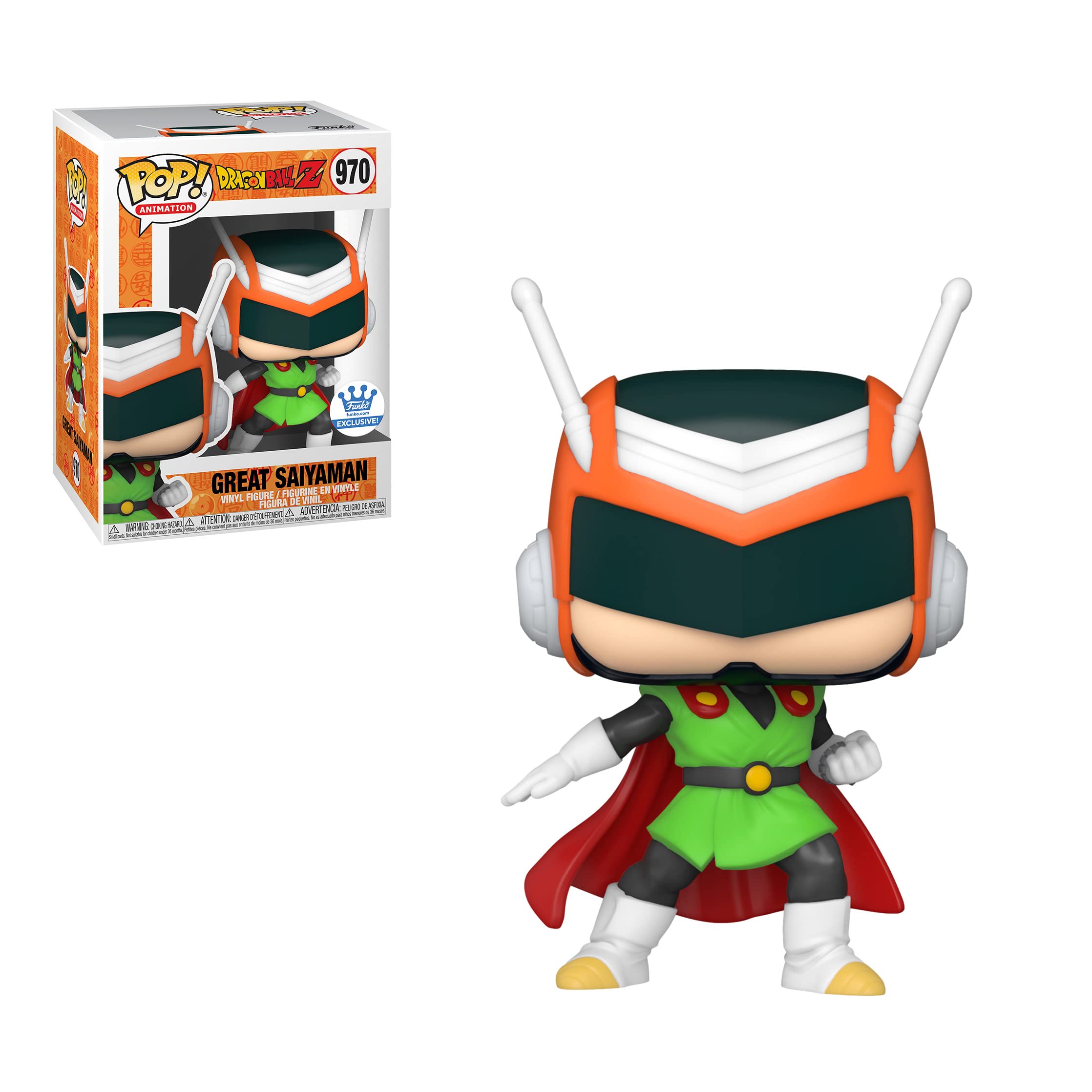 Foto 4 pulgar | Figura De Acción Funko Pop! Great Saiyaman #970, 3,75 Pulgadas - Venta Internacional.