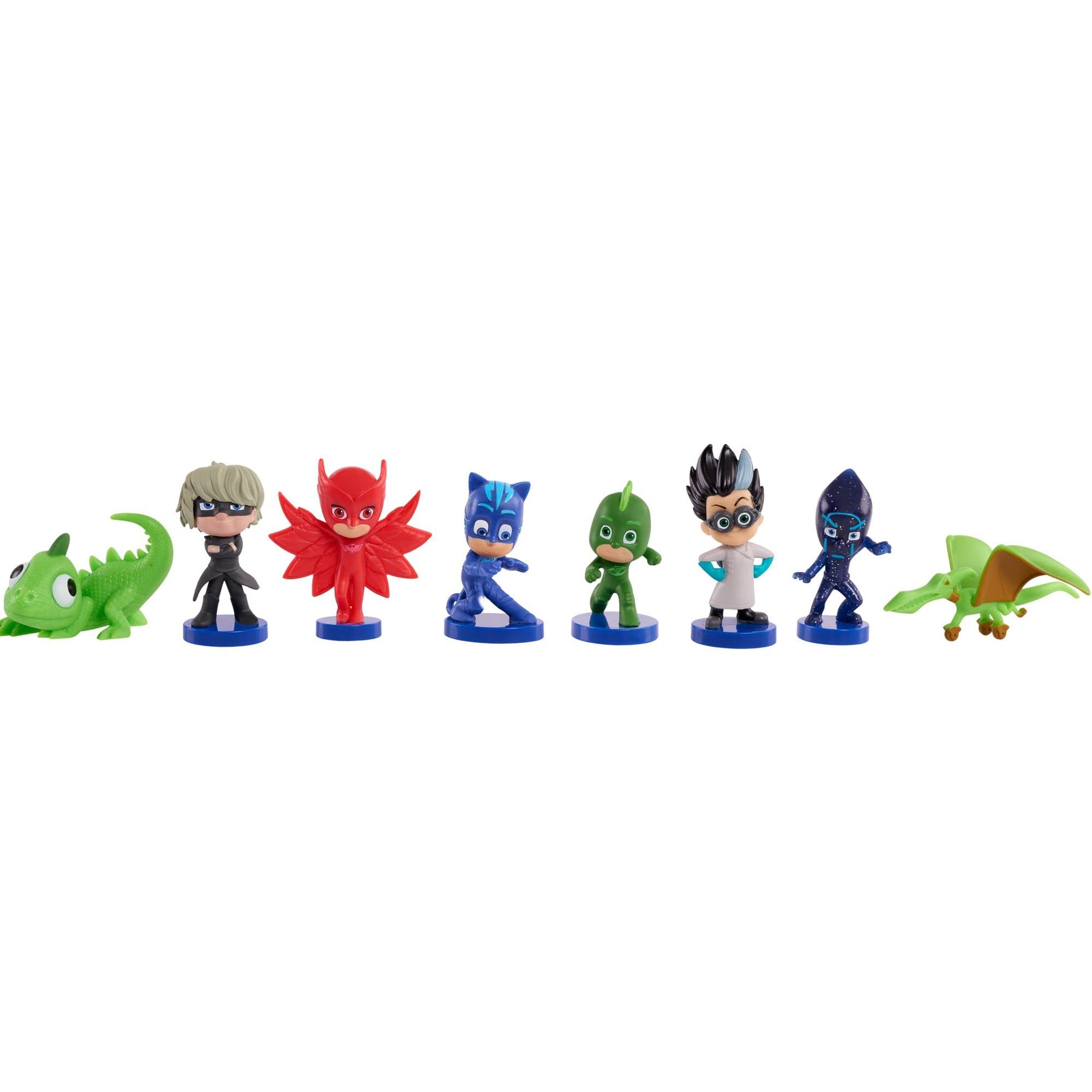 Foto 2 pulgar | Set De Figuras De Acción Pj Masks Coleccionables, 8 Piezas - Venta Internacional.