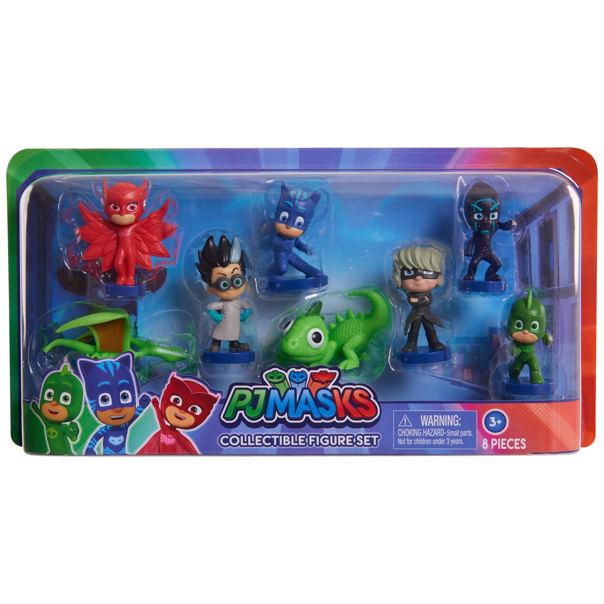 Foto 3 pulgar | Set De Figuras De Acción Pj Masks Coleccionables, 8 Piezas - Venta Internacional.