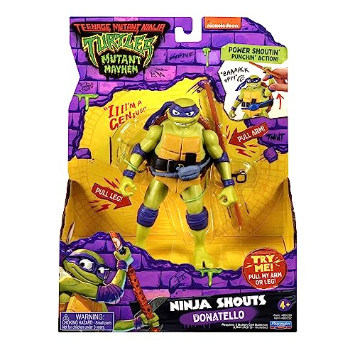 Foto 5 pulgar | Figura De Acción Teenage Mutant Ninja Turtles Donatello, 14 Cm - Venta Internacional.
