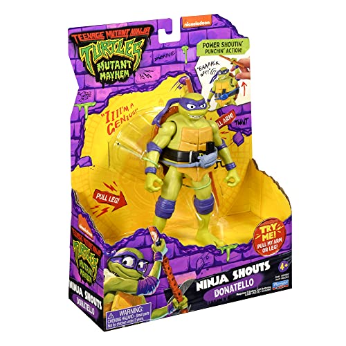 Foto 6 pulgar | Figura De Acción Teenage Mutant Ninja Turtles Donatello, 14 Cm - Venta Internacional.