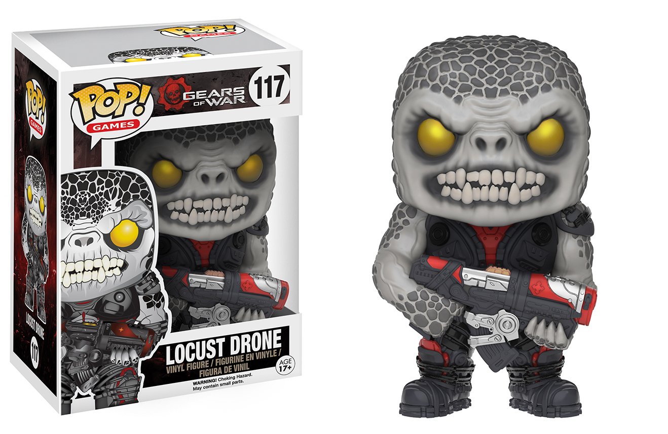 Foto 2 pulgar | Figura De Acción Funko Pop Games Gears Of War Locust Drone - Venta Internacional.