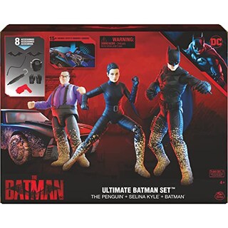 Foto 2 | Set De Juguetes Dc Comics Ultimate Batman Con Batman De 4 Pulgadas, Selina Kyle - Venta Internacional.