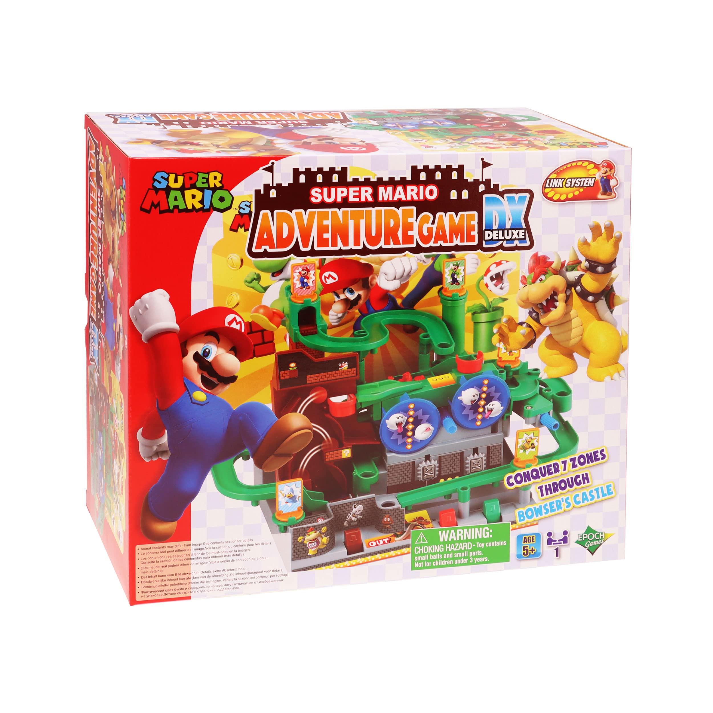 Foto 6 pulgar | Juego De Mesa Epoch Super Mario Adventure Game Dx Con Figuras - Venta Internacional.