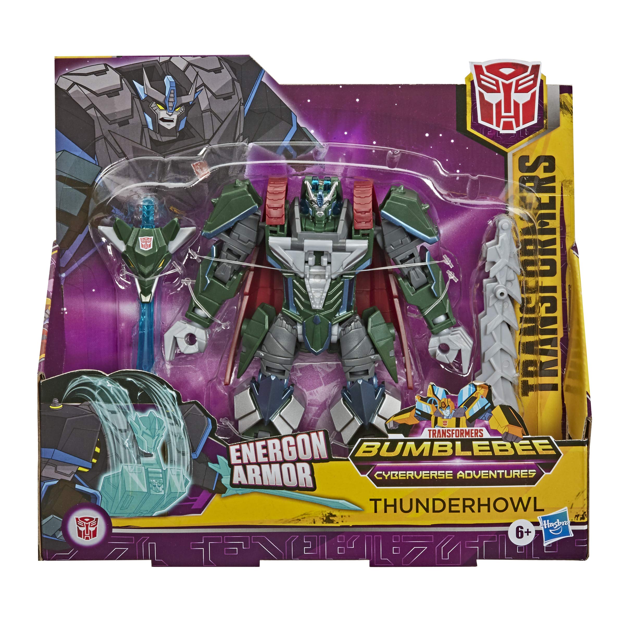 Foto 3 pulgar | Figura De Acción Transformers Bumblebee Cyberverse Thunderhowl - Venta Internacional.