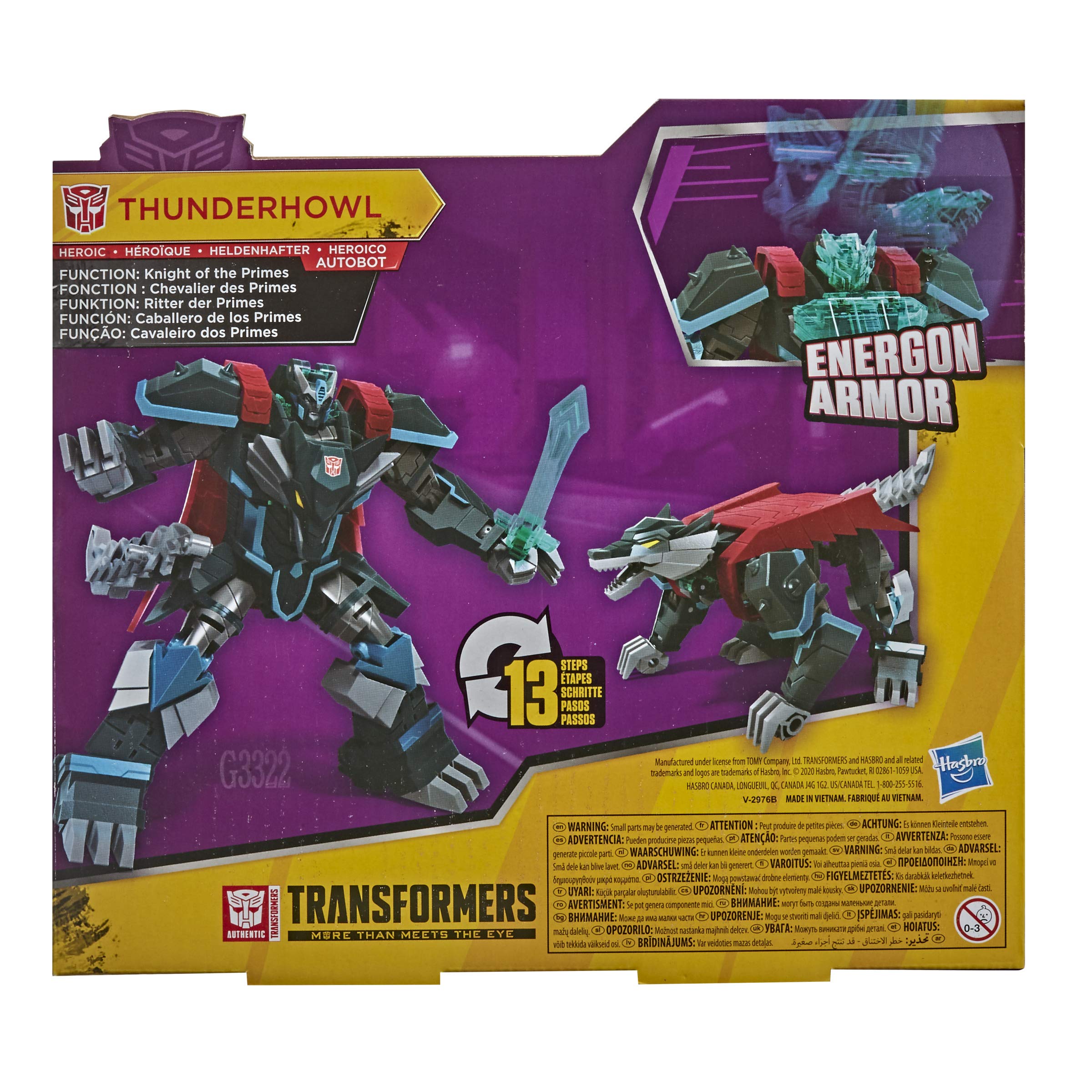 Foto 4 | Figura De Acción Transformers Bumblebee Cyberverse Thunderhowl - Venta Internacional.