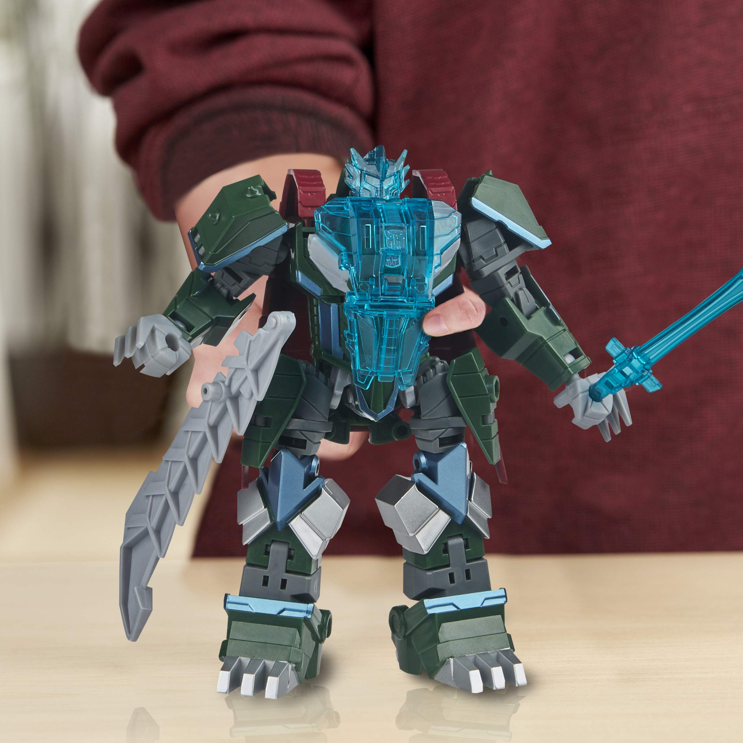 Foto 6 pulgar | Figura De Acción Transformers Bumblebee Cyberverse Thunderhowl - Venta Internacional.