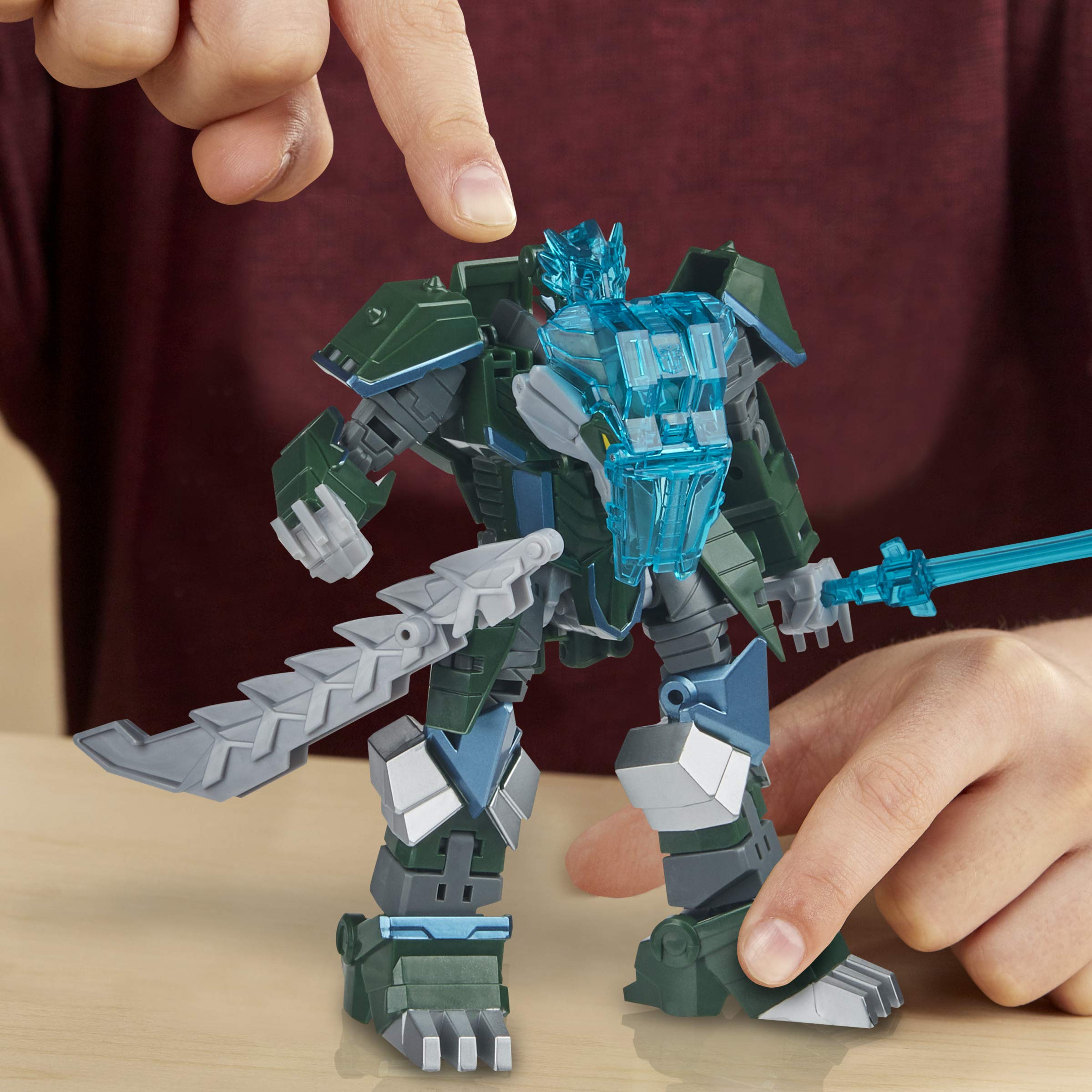Foto 7 pulgar | Figura De Acción Transformers Bumblebee Cyberverse Thunderhowl - Venta Internacional.