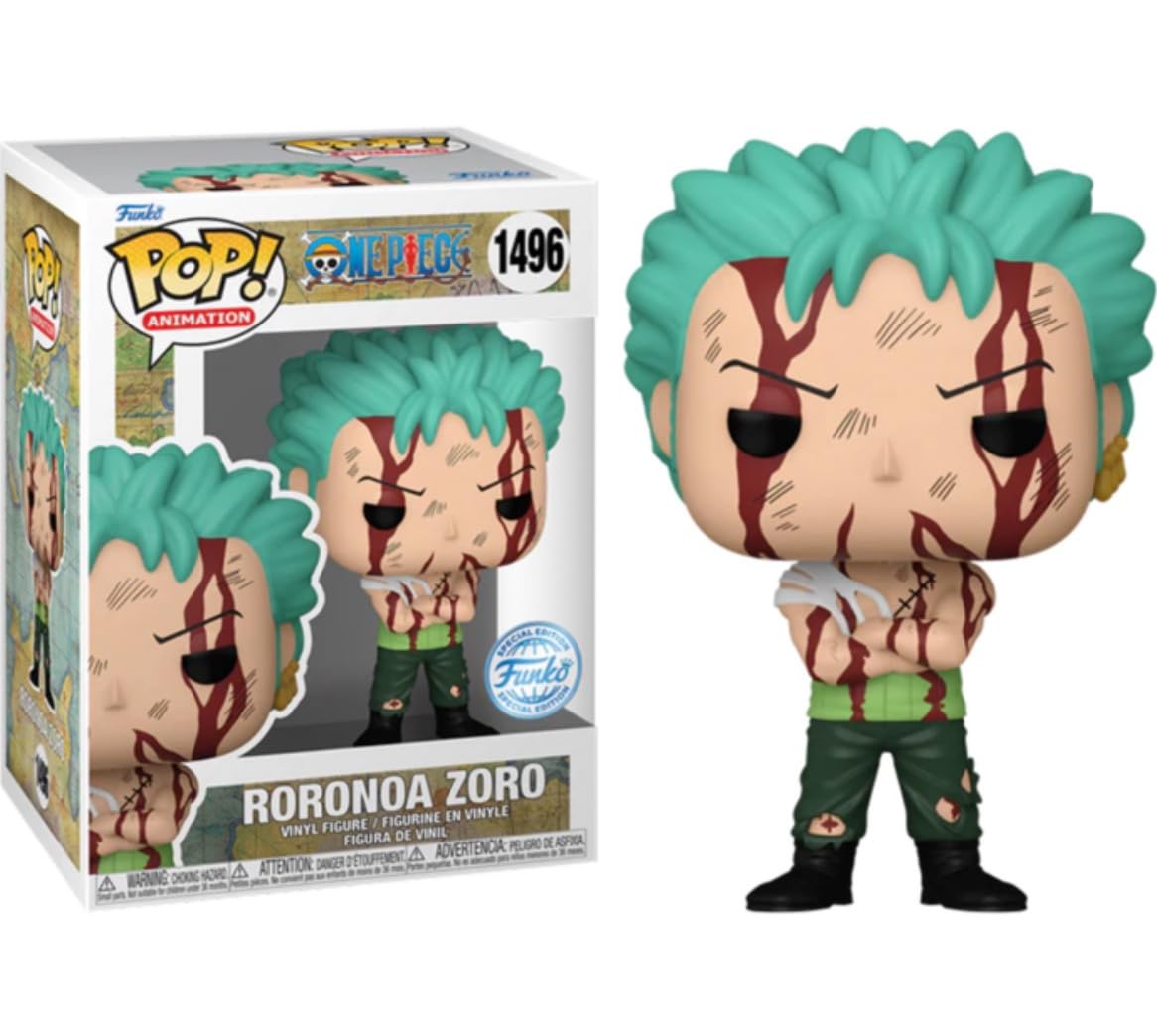 Foto 3 | Figura De Vinilo Funko One Piece Roronoa Zoro Nothing Happened - Venta Internacional.