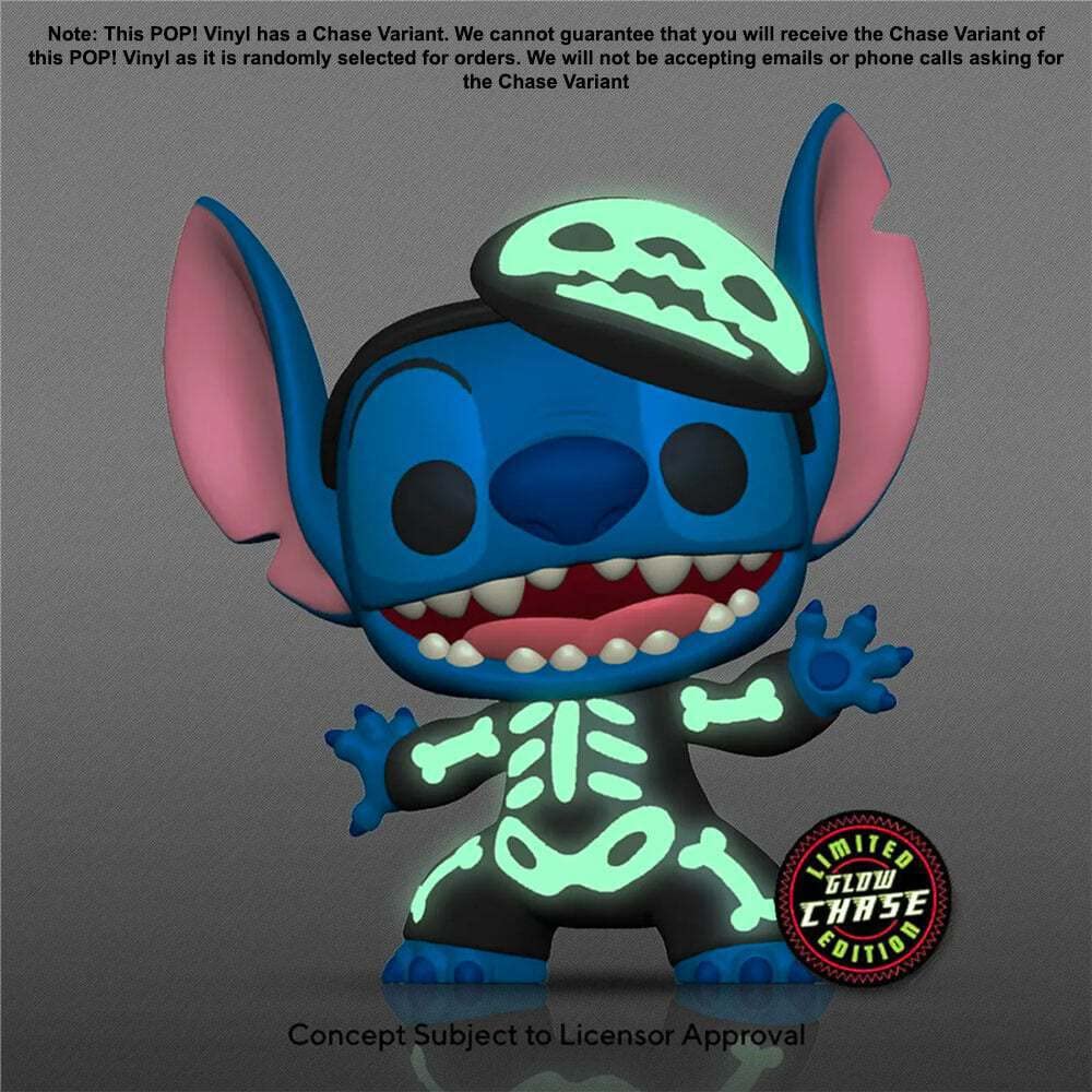 Foto 4 pulgar | Figura De Acción Funko Pop Lilo & Stitch Skeleton Stitch - Venta Internacional.