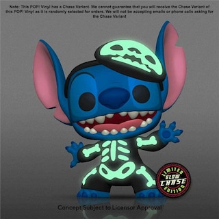 Foto 3 | Figura De Acción Funko Pop Lilo & Stitch Skeleton Stitch - Venta Internacional.