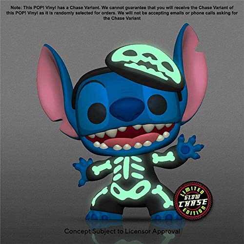 Foto 5 pulgar | Figura De Acción Funko Pop Lilo & Stitch Skeleton Stitch - Venta Internacional.