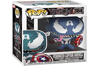Foto 1 | Figura Funko Pop Marvel Venom Veneno Capitán América - Venta Internacional