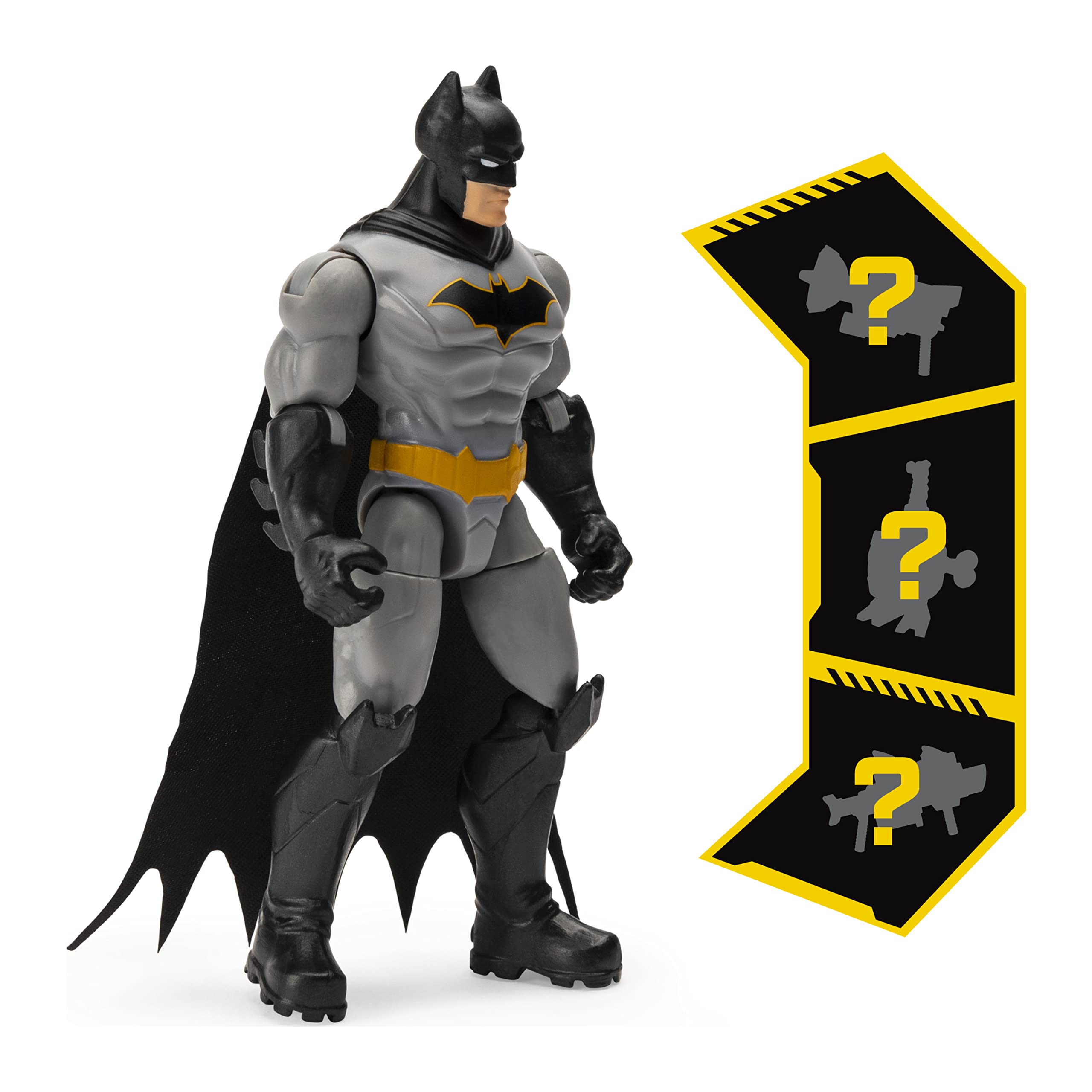Foto 3 | Figura De Acción Batman De Dc Comics De 10 Cm Con 3 Accesorios Para Niños A Partir De 3 Años - Venta Internacional.