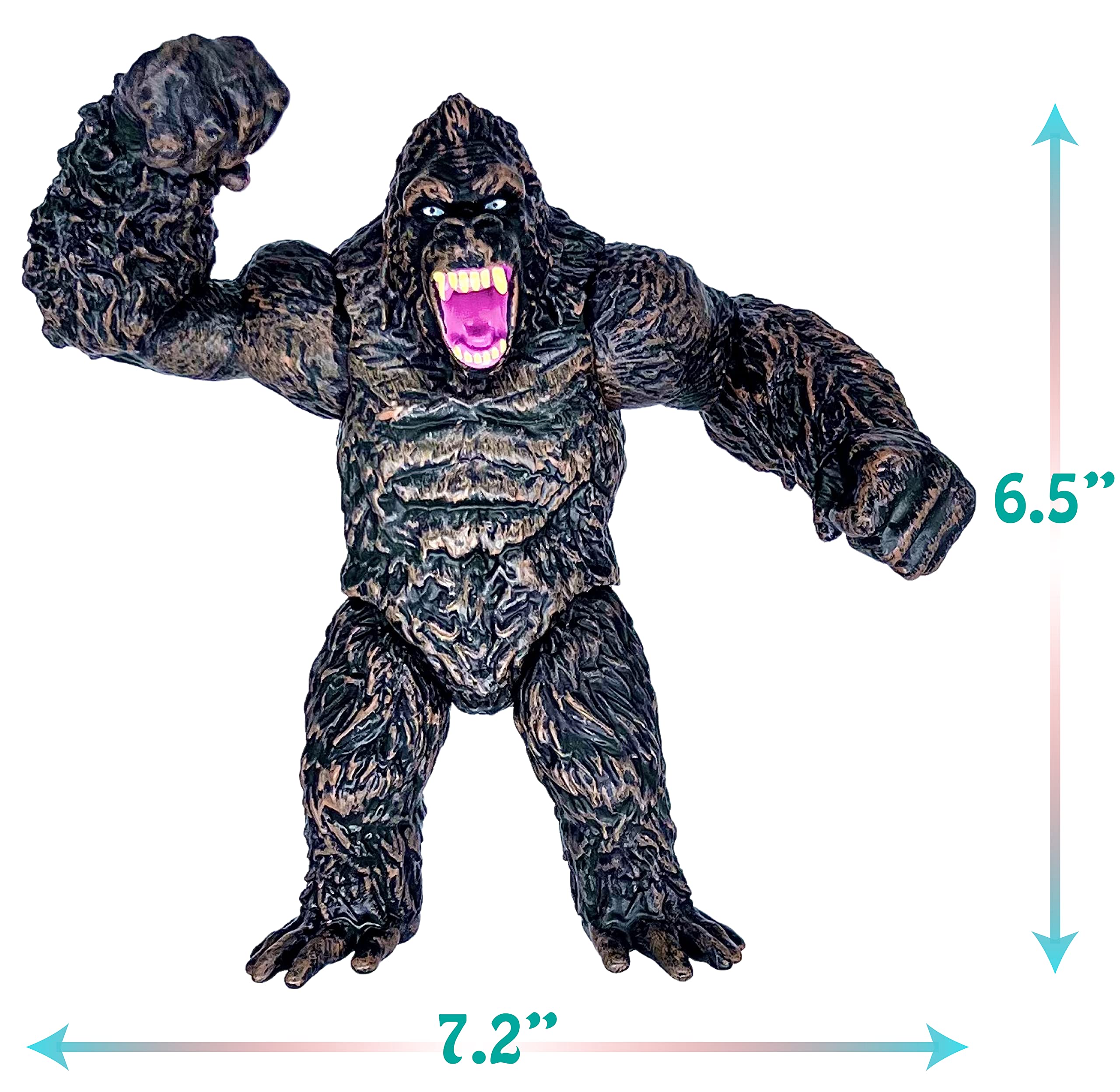 Foto 5 pulgar | Figura De Juguete Twcare Godzilla King Of The Monsters Vs King Kong - Venta Internacional.