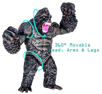 Foto 6 | Figura De Juguete Twcare Godzilla King Of The Monsters Vs King Kong - Venta Internacional.
